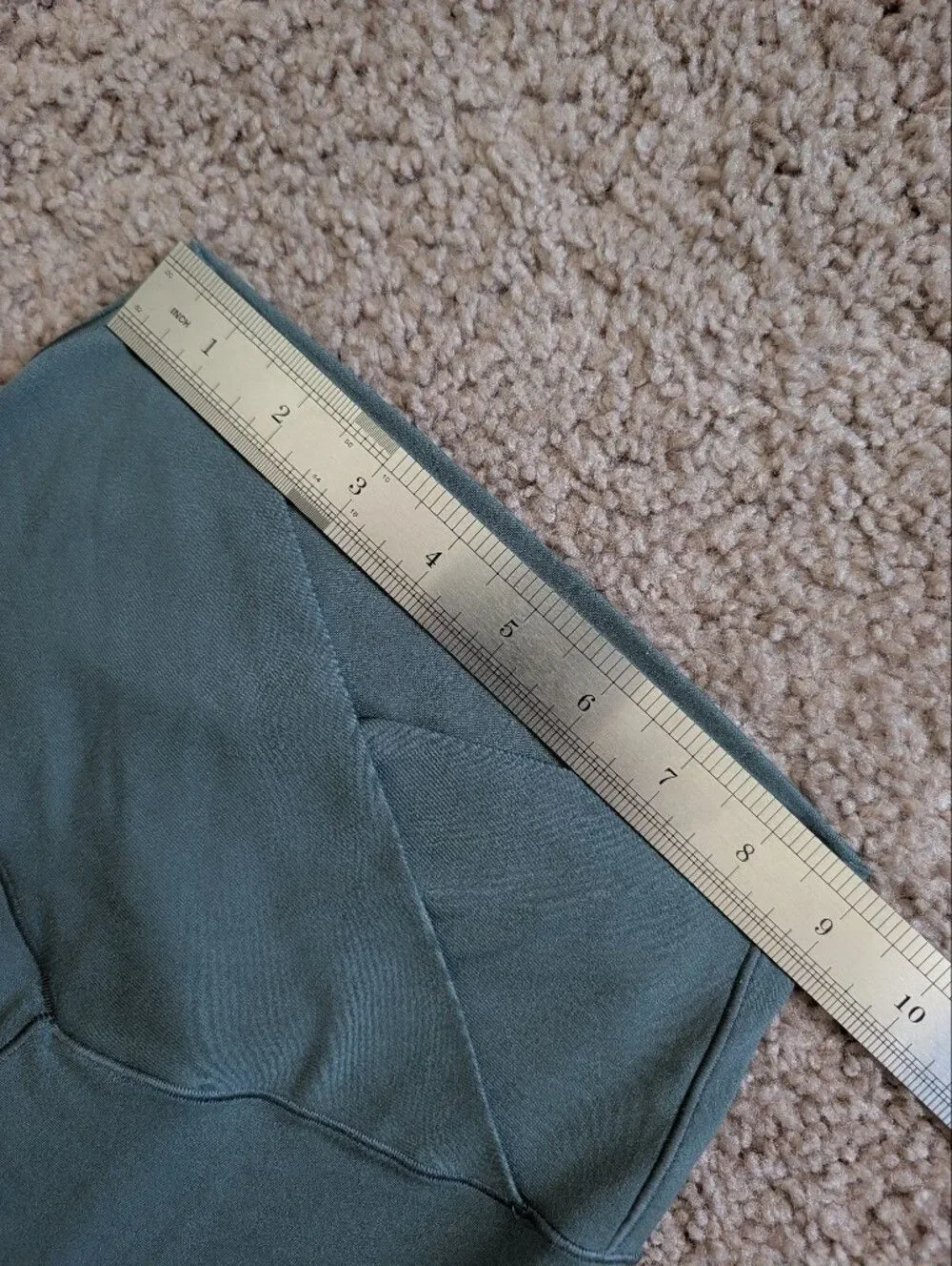 OFFLINE Aerie Olive Fun Green Real Me High Waisted Crossover Flare Legging Small